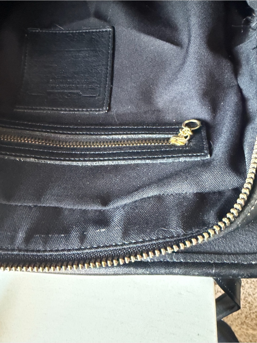 Coach Black Leather Laptop Shoulder Bag - Picture 8 of 9